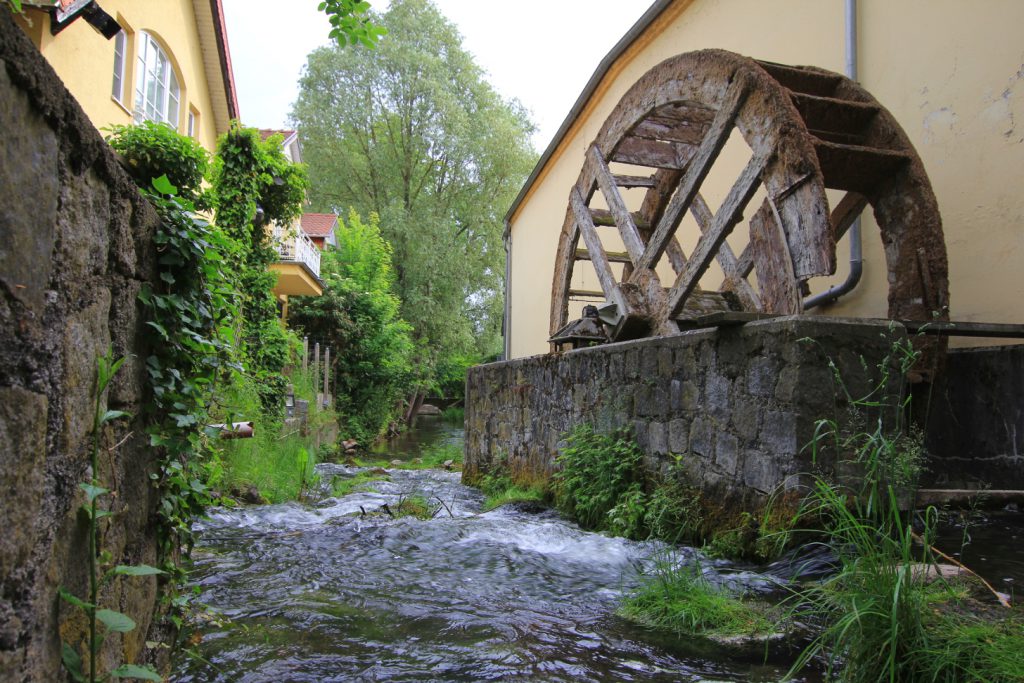 Mühlenrad in Buckow Märkische Schweiz